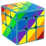 Đồ chơi Rubik cầu vồng 3x3 YJ Unequal rainbow cube