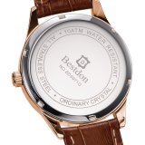 Đồng hồ nam dây da Bestdon BD9971G (Nâu)