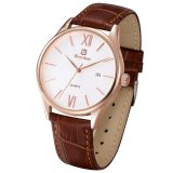 Đồng hồ nam dây da Bestdon BD9971G (Nâu)