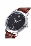 Đồng hồ nam dây da Bestdon BD9974G (Nâu)