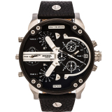 Đồng hồ nam dây da Diesel DZ7313 (Đen)