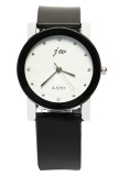 Đồng hồ nam dây da JW AC008 (Trắng)