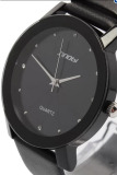 Đồng hồ nam dây da Sinobi 98KN1 (Đen)