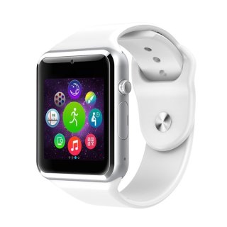 Đồng hồ thông minh Smart Watch AW08 gắn sim độc lập Trắng thumbnail