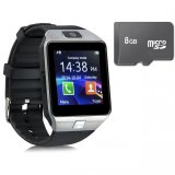 Đồng hồ thông minh Smart Watch DZ09 và thẻ nhớ 8GB