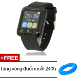 Đồng hồ thông minh smartwatch u8 plus + tặng 1 vòng đuổi muỗi 240h