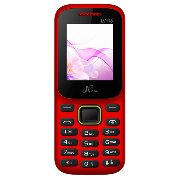 ĐTDĐ LV Mobile LV118 2 SIM (Đỏ)