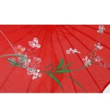 Dù cán gỗ Nhật Bản (màu đỏ)
