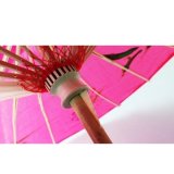 Dù cán gỗ Nhật Bản (màu hồng cánh sen)