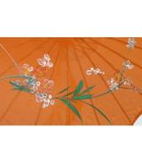 Dù cán gỗ Nhật Bản (màu cam)