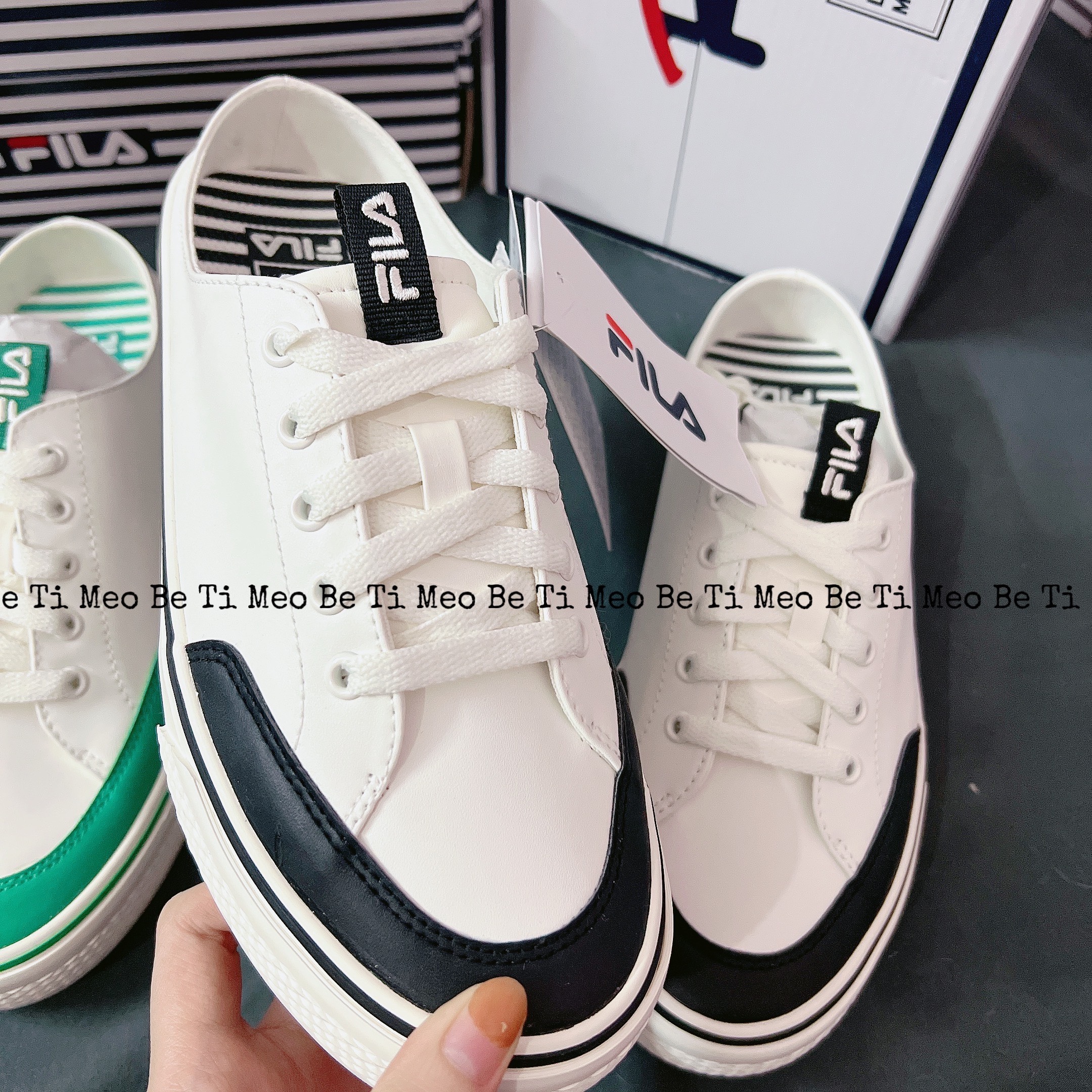 [Chính Hãng-Đủ bill] Giày Fila mule Double Marker sale 79%