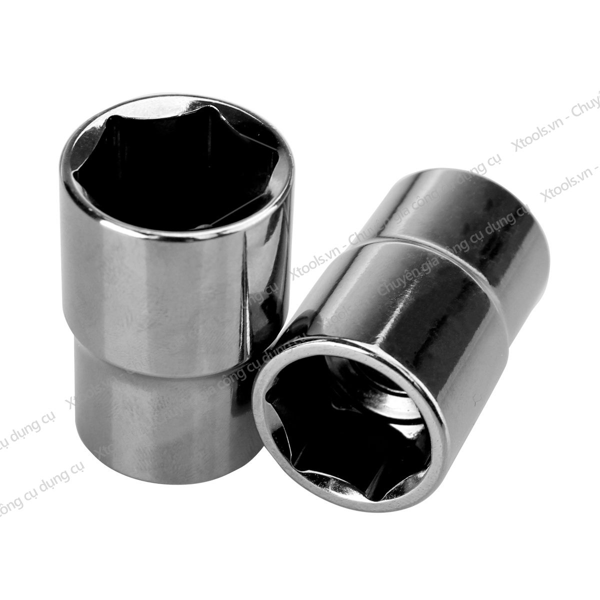 Đầu tuýp lục giác 1/2 inch đủ kích cỡ INGCO  đầu khẩu thép CrV siêu cứng chống rỉ sét mở bulong đai ốc, siết vít, đầu tiếp lục giác XTOOLs