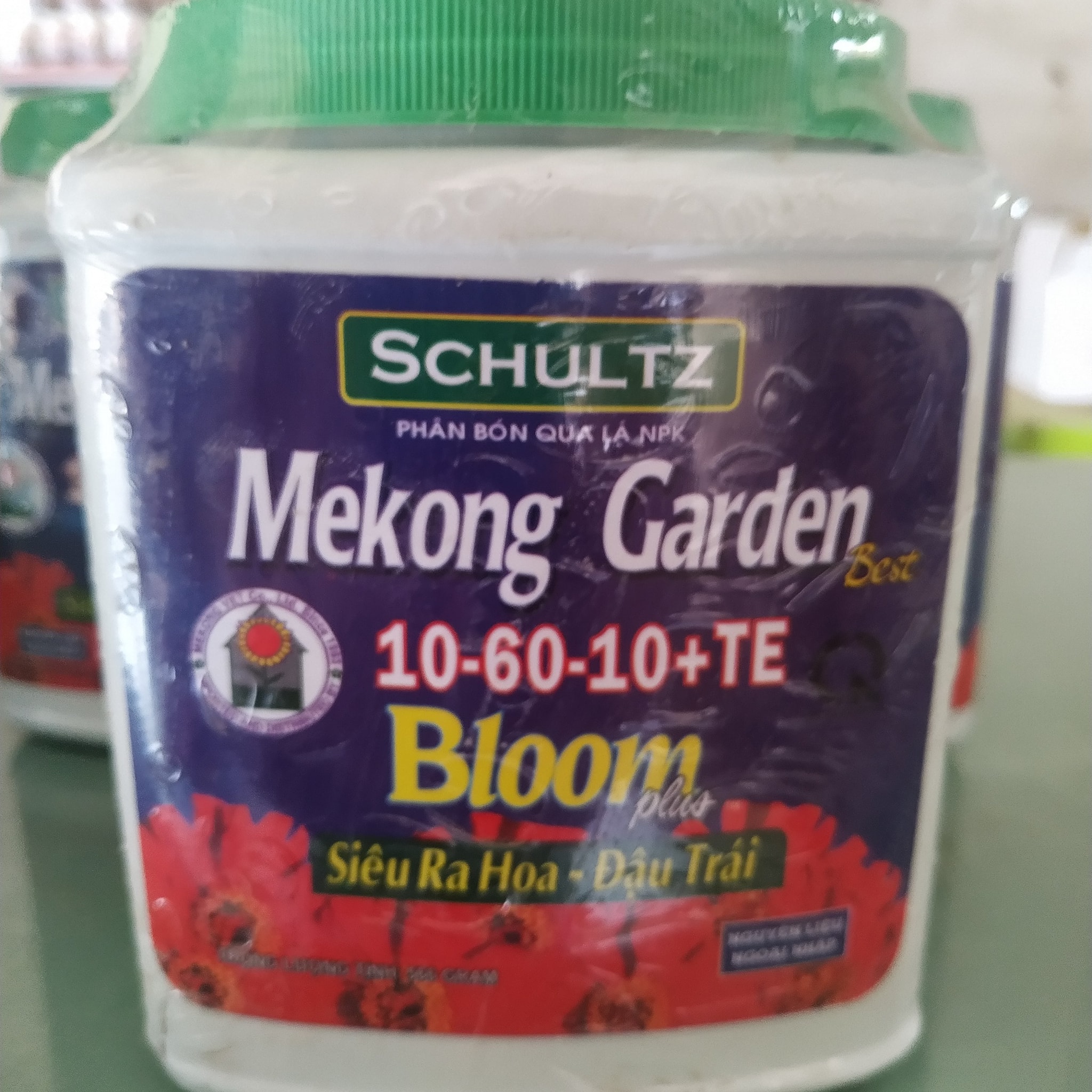 Phân bón NPK 10.60.10 TE 500gr