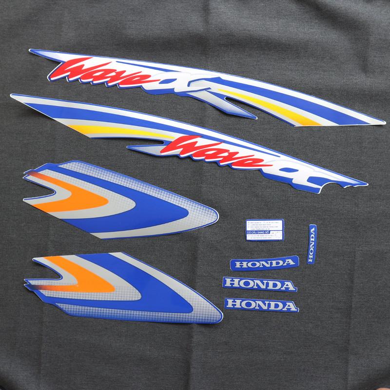 [HCM]TEM DÁN XE WAVE ANPHA MẨU NHỎ NHƯ CON THỎ ĐỜI 2003 FULL (MÀU XANH NƯỚC BIỂN)