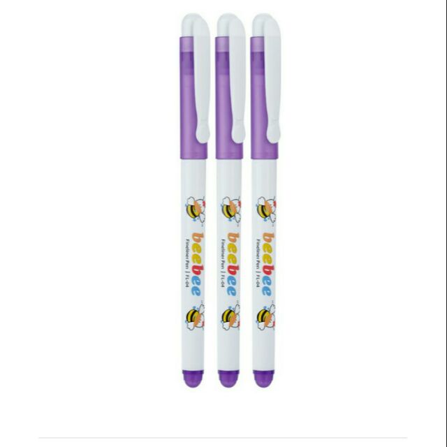 Hộp 10 bút lông kim tím Beebee Thiên Long FL-04