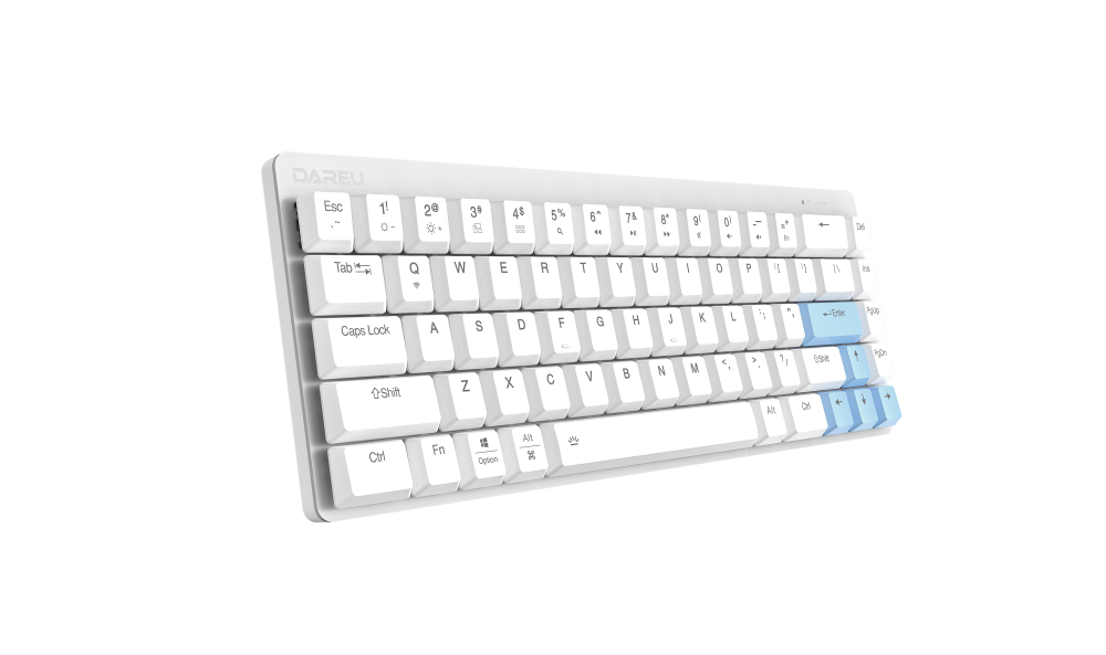 Bàn phím cơ blutooth Dareu EK868 68Key Siêu mỏng - Chính hãng