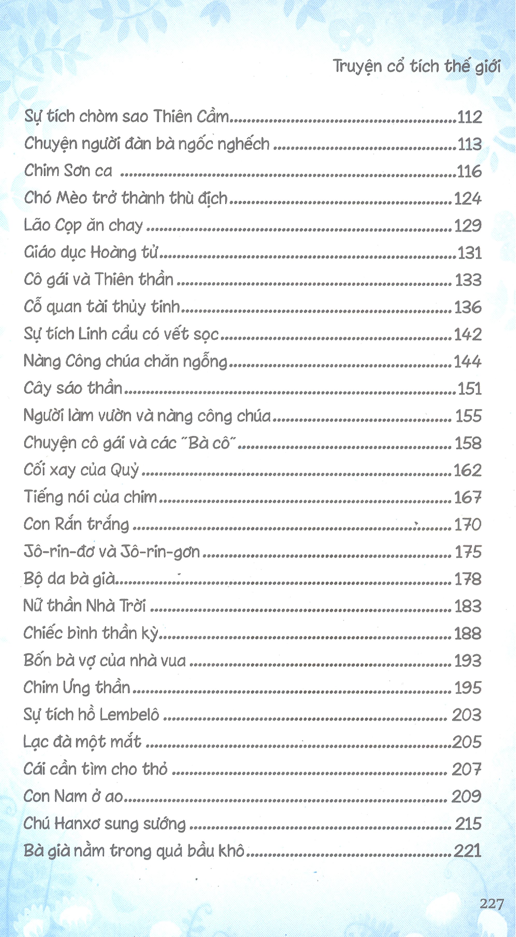 Truyện Cổ Tích Thế Giới