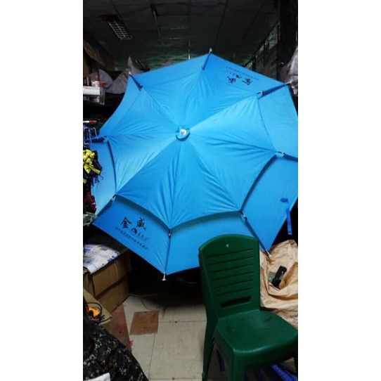 Ô dù câu cá 2m4 2 tầng ( sale xả hàng )