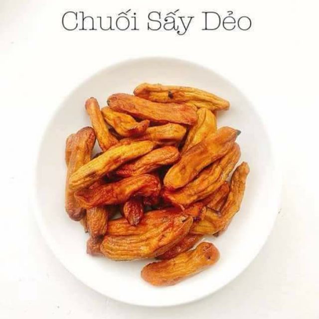 500gr Chuối Sấy Dẻo Đà Lạt