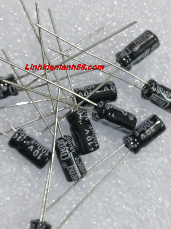 (10 con) Tụ Hóa 100UF 10V Mới, Chính Hãng