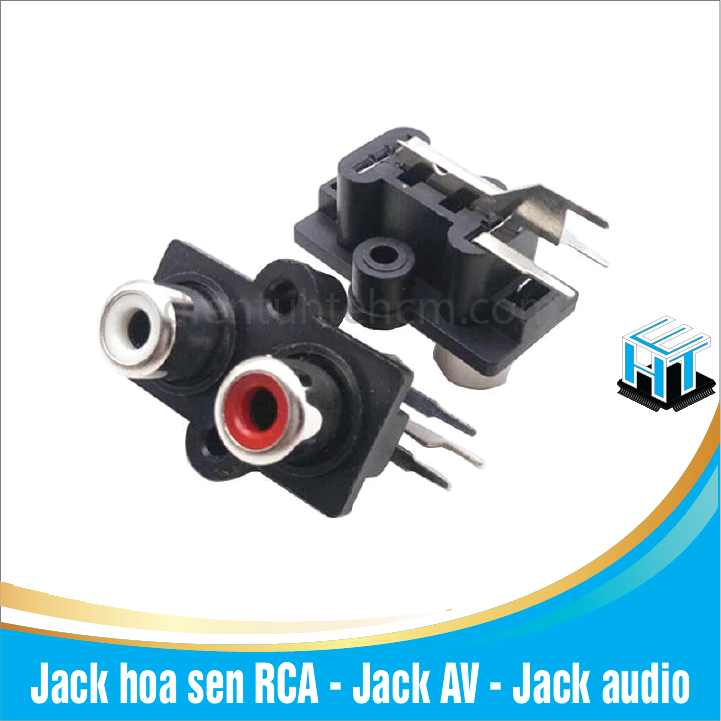 Jack hoa sen RCA - Jack AV - Jack audio(COMBO 2 CÁI)