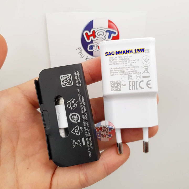 Bộ Sạc Nhanh cho Samsung A60,A50,A40,A30 - Type-C (TA200)