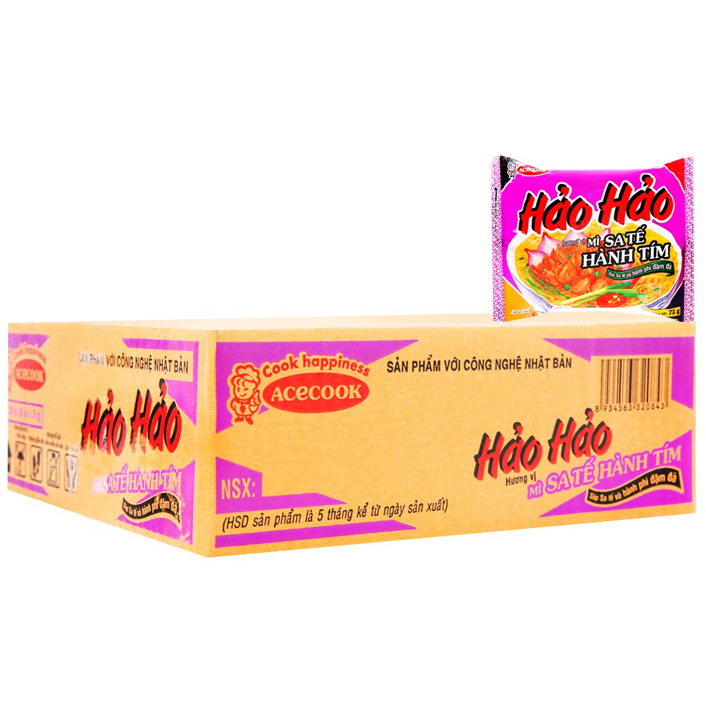 1 Gói Mì Tôm Hảo Hảo các vị (75g/gói)