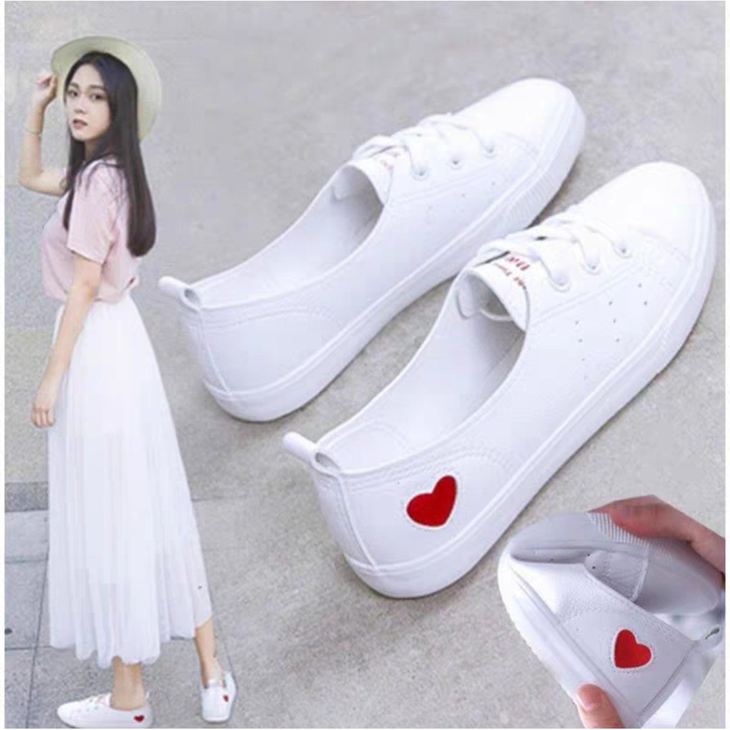 giày búp bê dáng cột dây lười