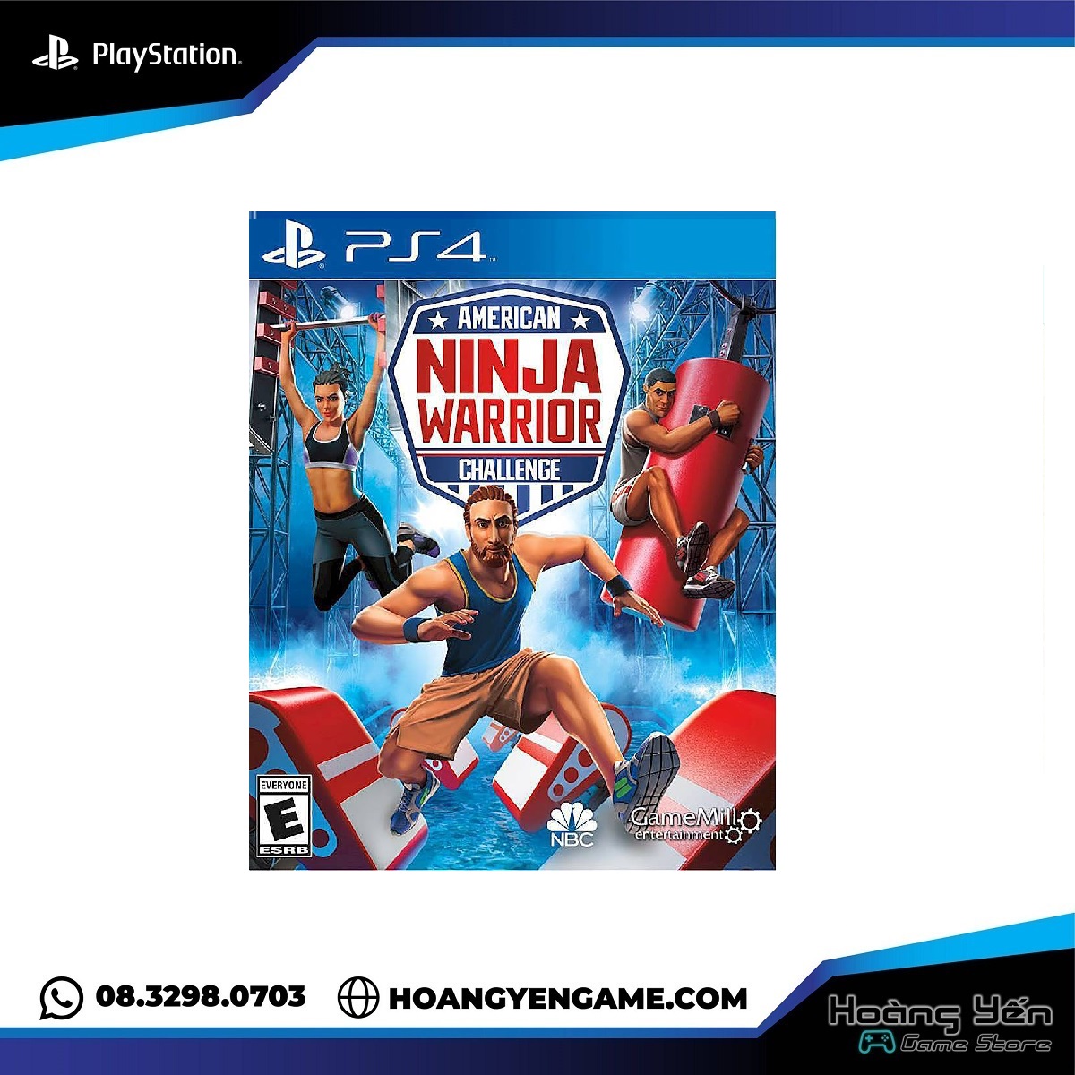 [HCM]Đĩa Game American Ninja Warrior Challenge PS4