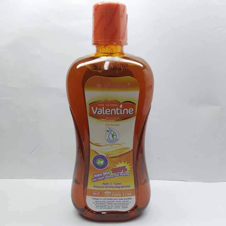 Nước súc miệng Valentine Thái Dương