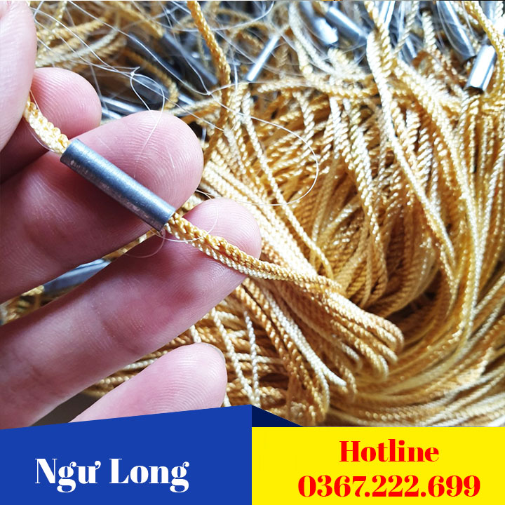 lưới đánh cá 3 lớp sợi thái - cao 2m dài 120m