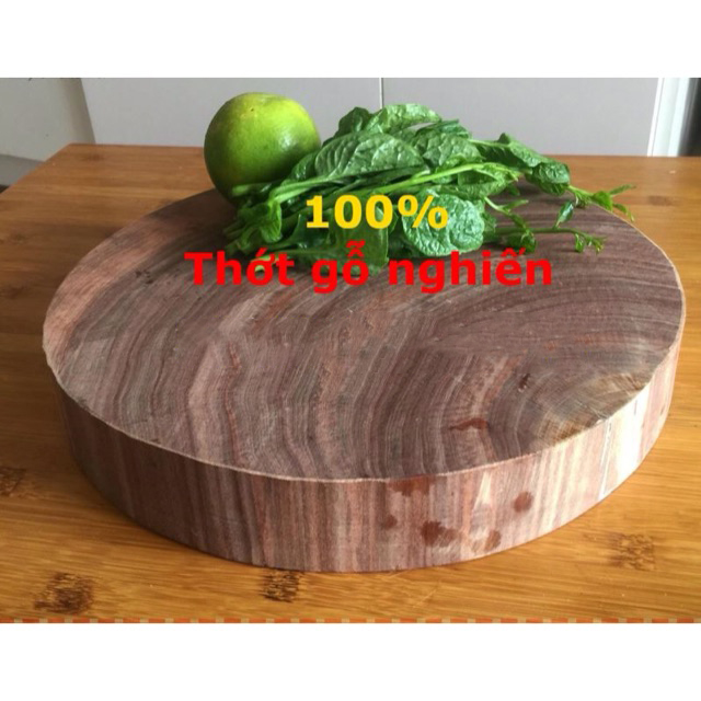 [ VIDEO THẬT ] THỚT NGHIẾN Có Tâm 40cm x 5cm