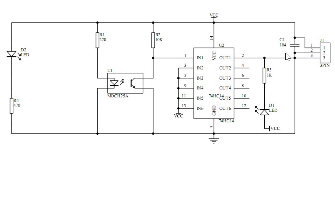 Module cảm biến hồng ngoại đếm tốc độ động cơ