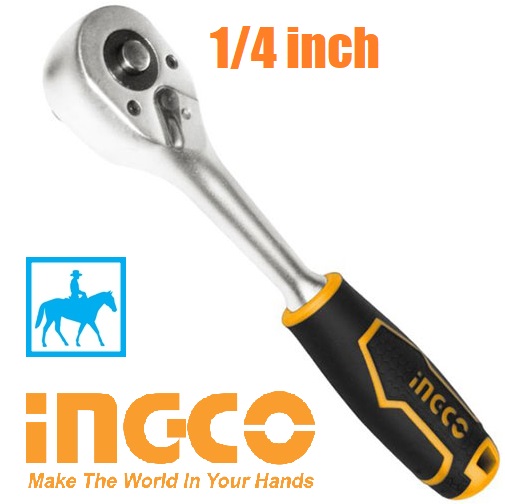 Cờ lê lực cần siết 2 chiều 1/4 1/2 INGCO TOTAL HRTH0814
