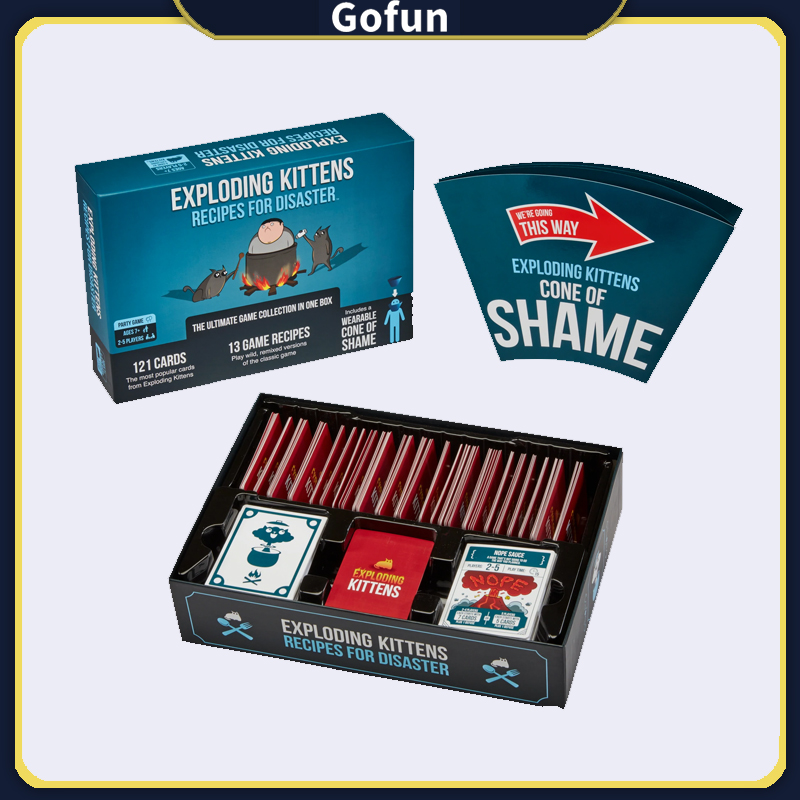 Exploding Kittens Recipes for Disaster Board Game - Trò chơi Bộ Bài