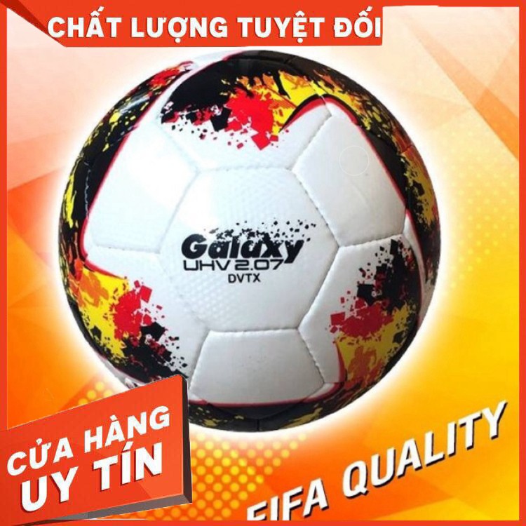 Quả bóng đá Động Lực UHV 2.07 Galaxy (màu đỏ-trắng)