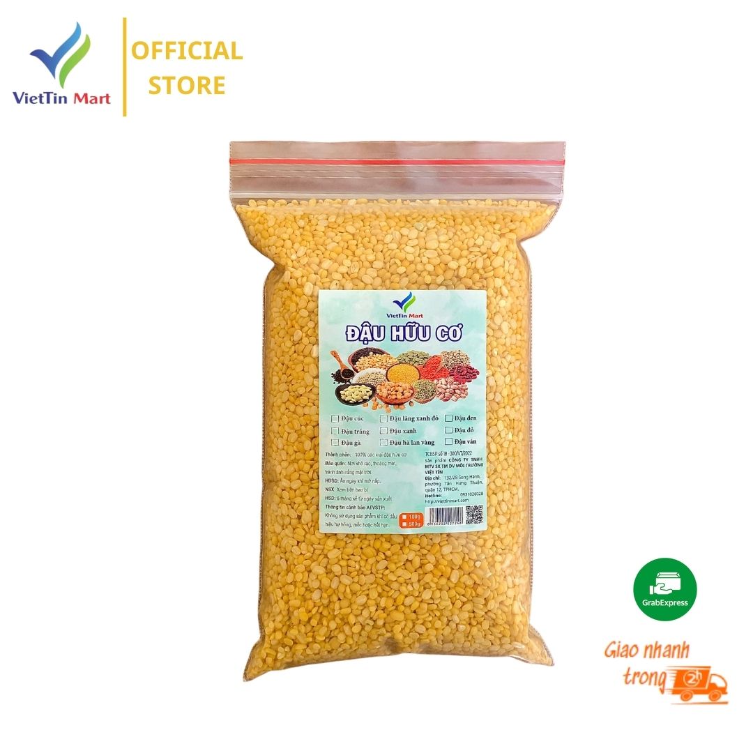 Đậu xanh đã bóc vỏ viettin mart 1kg