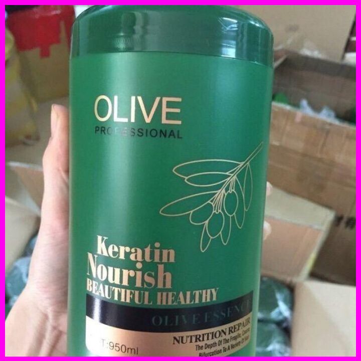 Kem ủ tóc Olive 950ml - Misaka_store