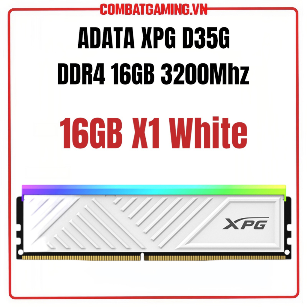 Adata XPG Spectrix D35G RGB DDR4 8GB 16GB 3200Mhz Authentic Computer Memory Ram
