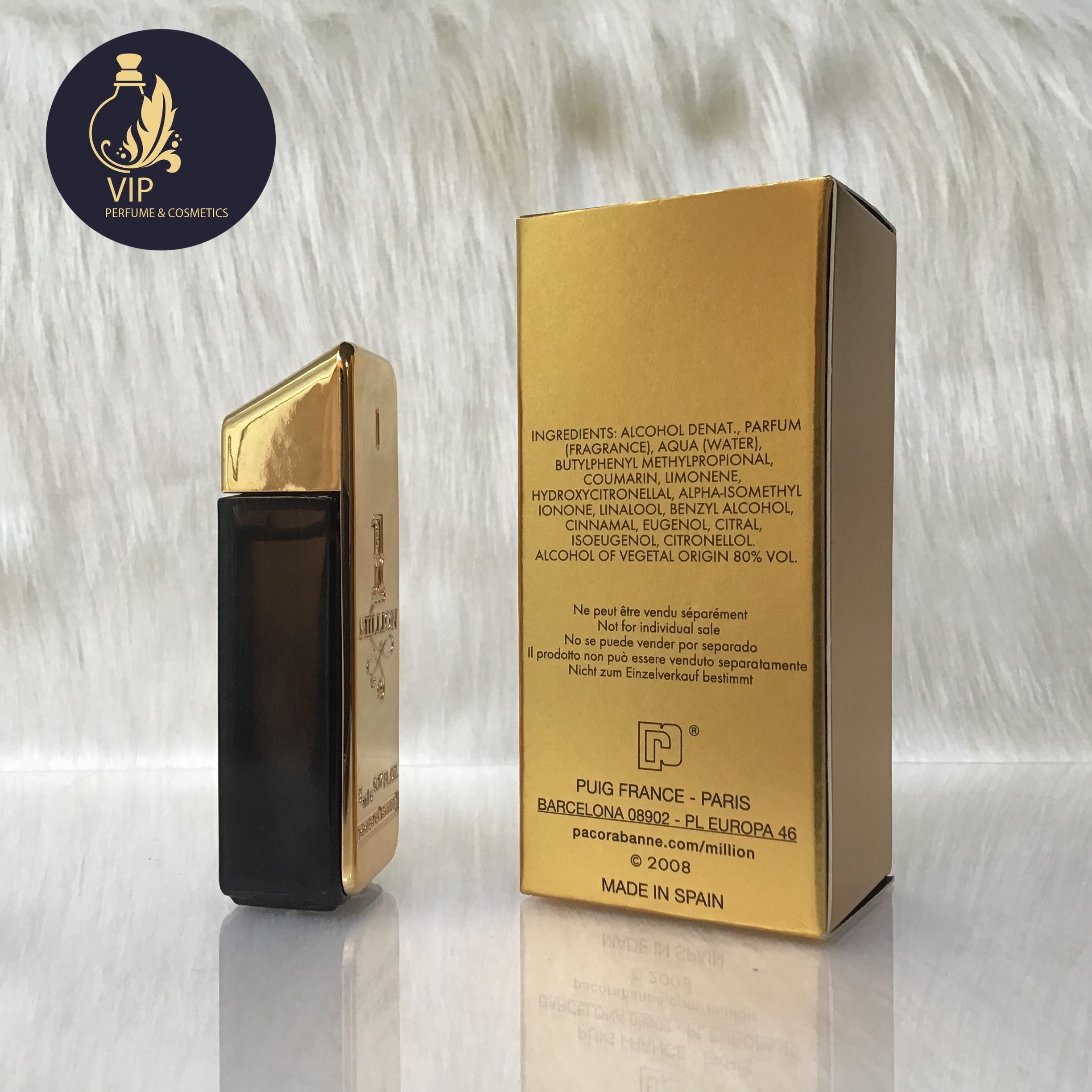 [HCM][ mini ] Nước hoa nam Paco Rabanne 1 Million EDT 5ml