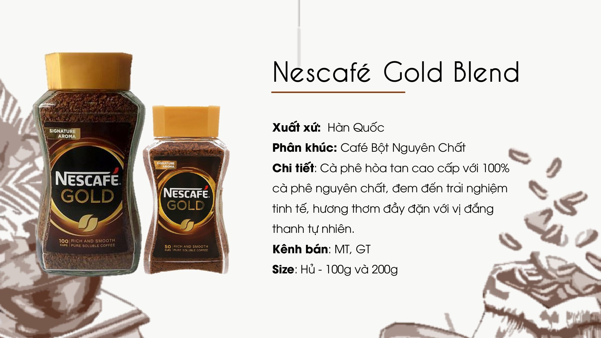 NesCafe Gold Hàn Quốc 200g