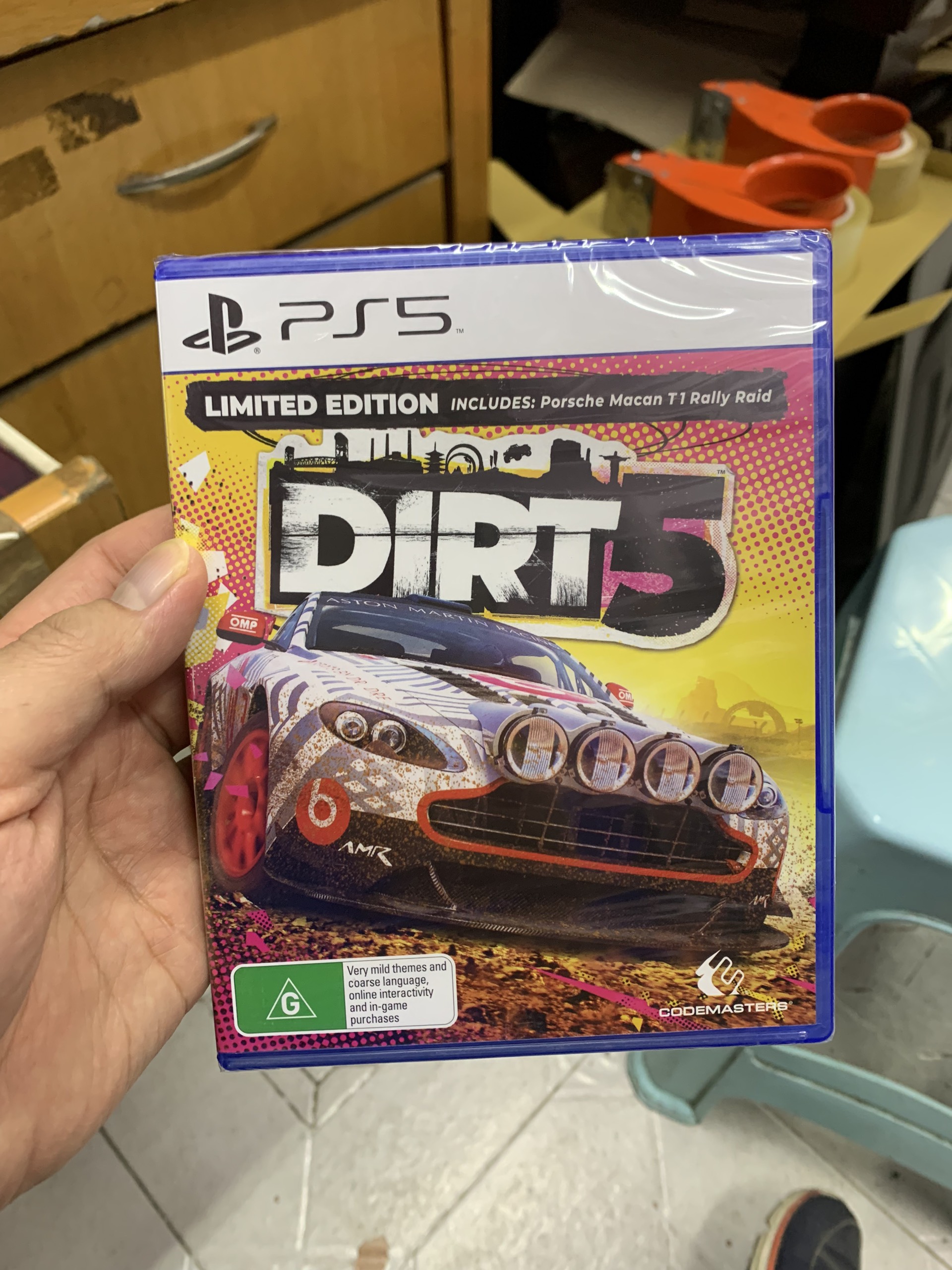 Đĩa Game Ps5 Dirt 5 Limited Edition
