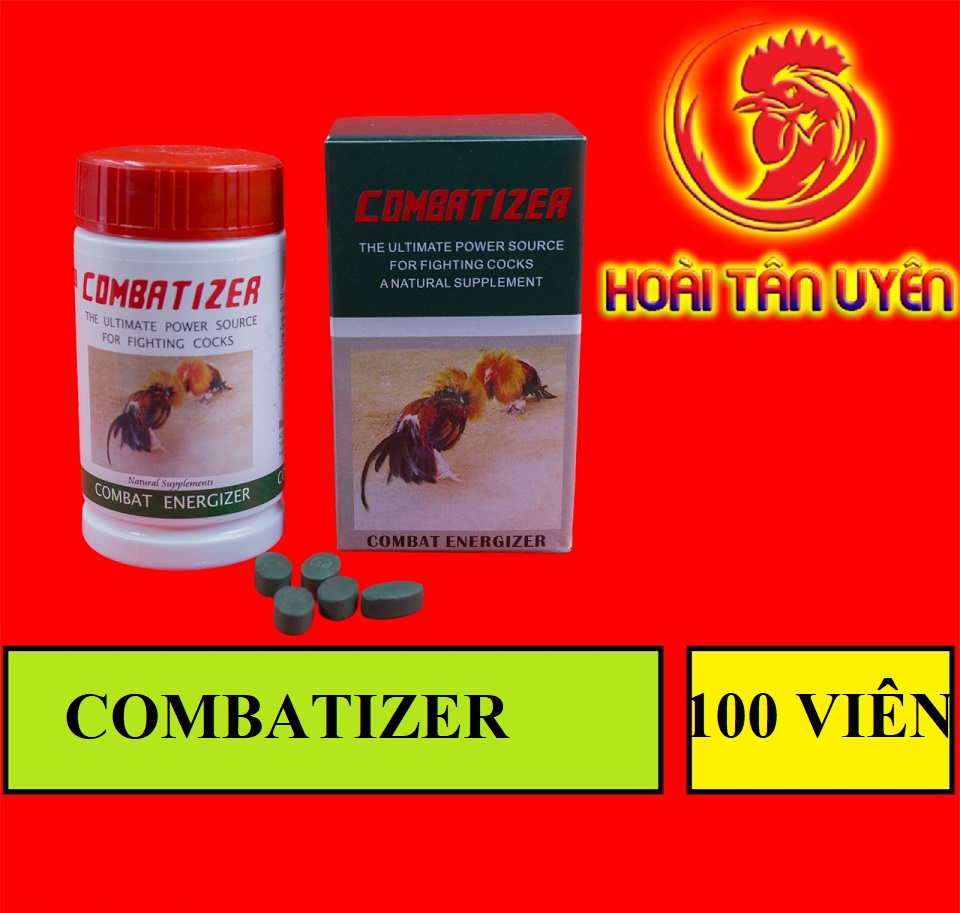 COMBATIZER nuôi gà chế độ đá 1 hộp 100 viên