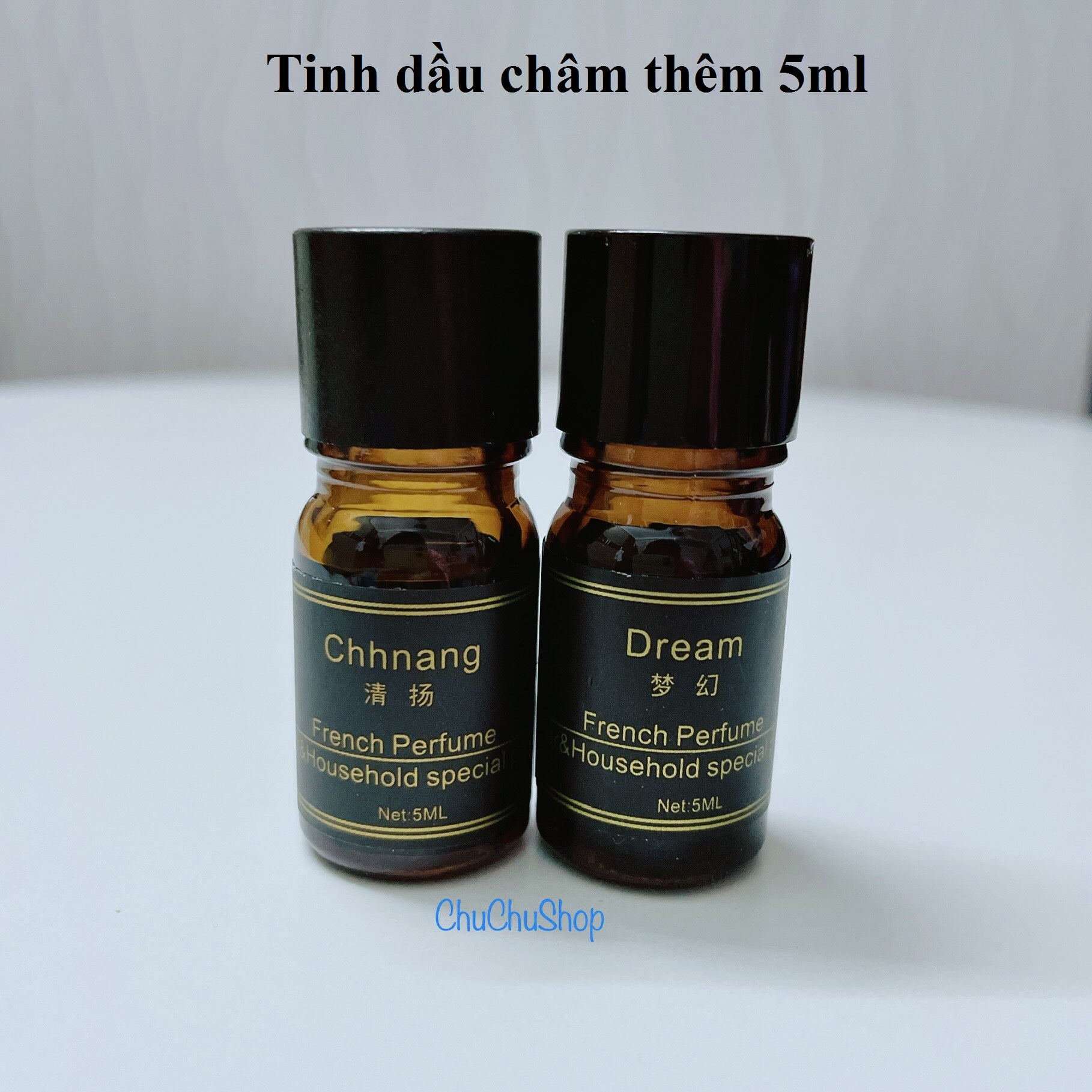 [FREESHIP] - Nước hoa châm thêm loại 5ml tinh dầu (dùng cho các sản phẩm máy bay)