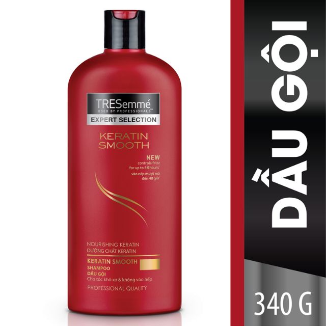 DẦU GỘI TRESEMME KERATIN SMOOTH TINH DẦU ARGAN 900ML