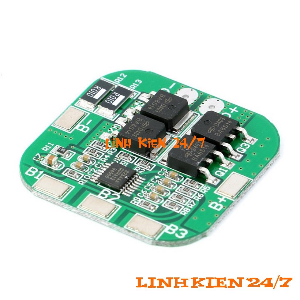 Mạch Sạc Và Bảo Vệ Pin 4S 14.8V - 20A