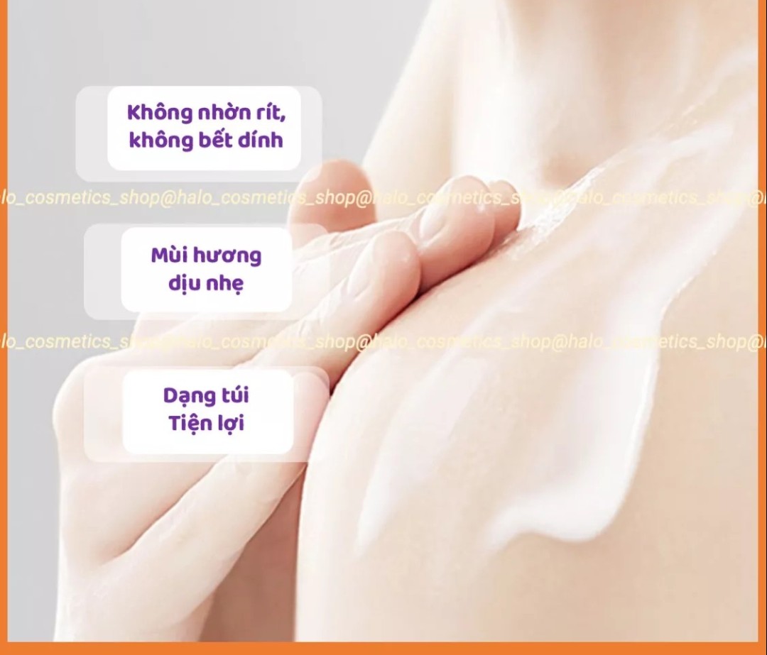 Mặt Nạ Ủ Trắng Body YINBA 150ml Chiết Xuất Niacinemide Giúp Da Trắng Sáng, Mềm Mịn, Dưỡng Ẩm