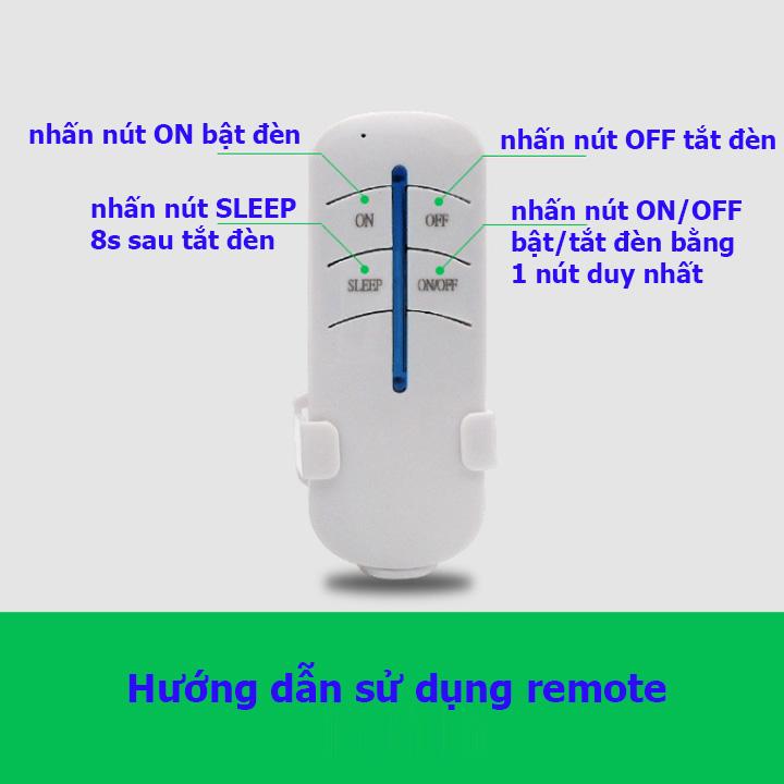 Bộ đui đèn điều khiển từ xa E27 màu trắng