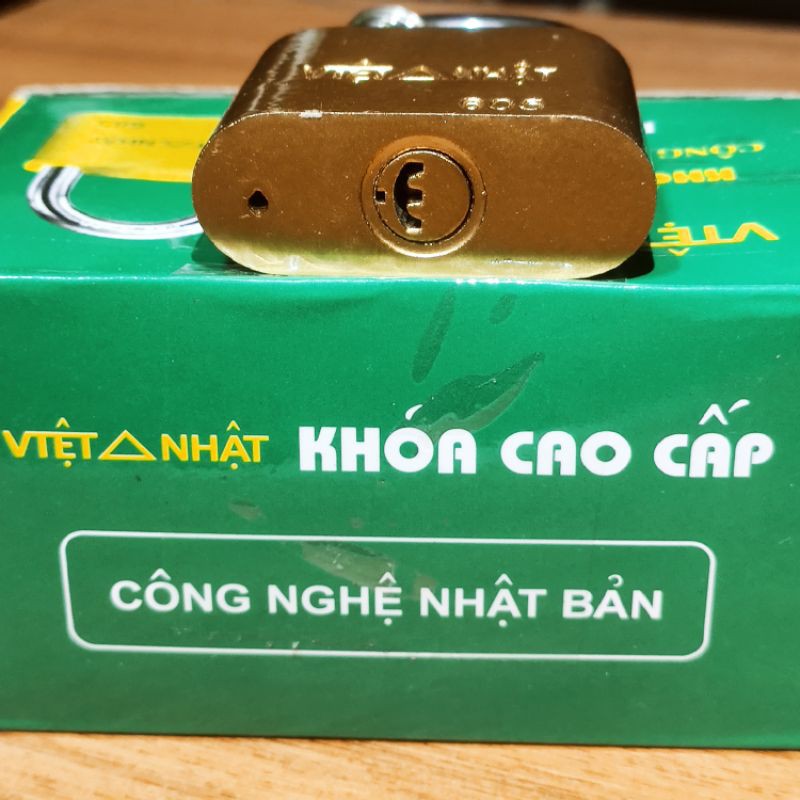 Ổ khoá Việt Nhật Thau dạng bóp (30mm, 40mm, 50mm, 60mm)