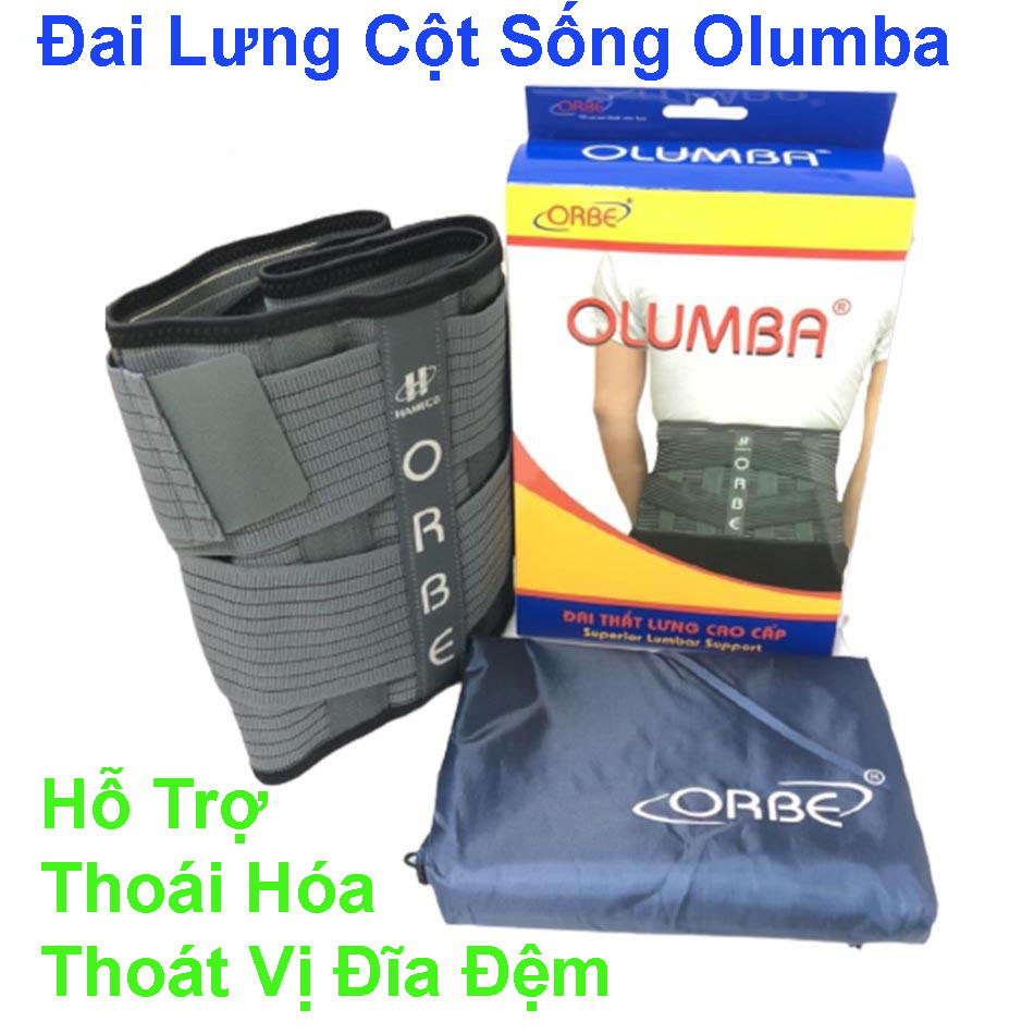 Đai Thắt Lưng Hỗ Trợ Cột Sống Olumba Obe